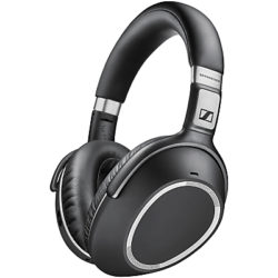 Sennheiser PXC550 Wireless Noise Cancelling NFC Over-Ear Headphones With In-Line Mic/Remote, Black